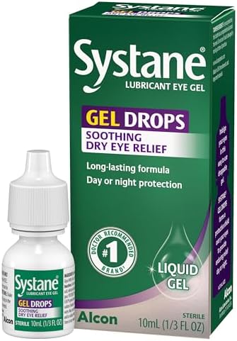 Systane Gel Drops Lubricant Eye Gel, Protection for Dry Eyes, 0.33 Fl Oz - Personal Care