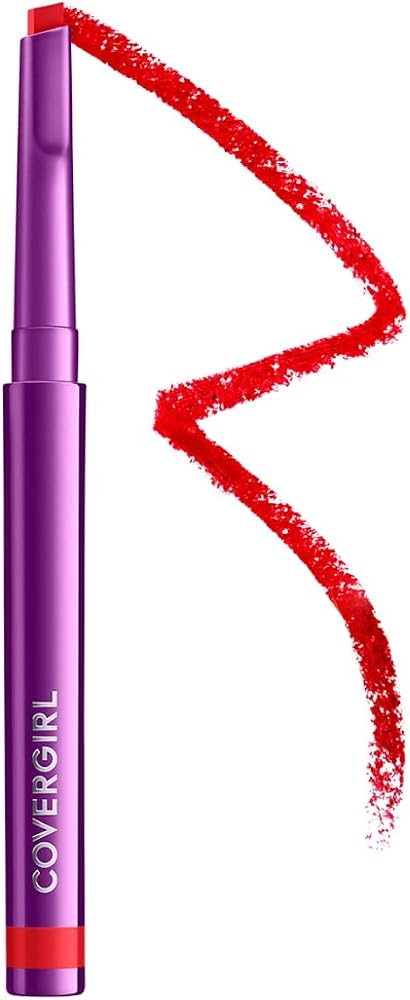 COVERGIRL Simply Ageless Lip Flip Liner, Devoted Red, Pack of 1