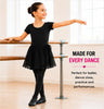 Moret Kids Girls' Ballet and Dance 3-Pack Complete Dance Outfit Set - Black Chiffon Wrap S - Image 3