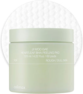 Celimax Ji.Woo.Gae Heartleaf BHA Peeling Pad, 60 Pads - Personal Care