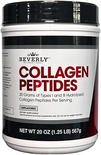 Beverly International Collagen Peptides Protein Powder, Unflavored 20 oz