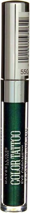 Maybelline New York Color Tattoo Eye Chrome Shadow, Electric Emerald - Electric Emerald