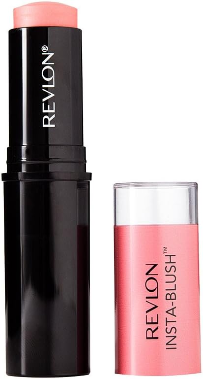 Revlon Blush Stick, PhotoReady Insta-Blush Face Makeup with Cream to Powder Formula, High Impact Color, Moisturizing Creamy Formula, Rose Gold Kiss