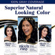 Clairol Nice'n Easy Permanent Hair Dye, 1V Deepest Plum Black Hair Color, Pack of 1