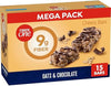 Fiber One Oats & Chocolate Chewy Bars, Fiber Snacks, 15 ct, 21.2 oz - Personal Care - Image 1