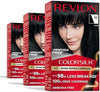 Revlon ColorSilk with Bond Repair Hair Color, 10 Black, 3pk - Personal Care - Image 1