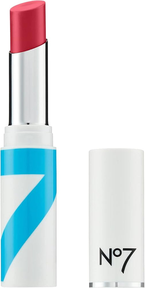 No7 HydraLuminous Tinted Lip Balm, Raspberry, 2.8g