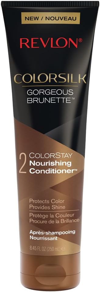 Revlon Colorsilk Care Conditioner, Brown, 8.45 Fluid Ounce