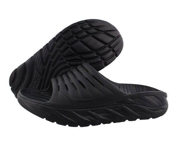 HOKA ONE ONE Mens ORA Recovery Slide 2 Black/Black Sandal - 12