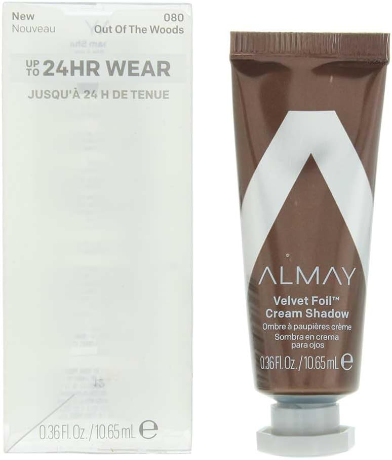 Almay Velvet Foil Cream Shadow, Out of the Woods, 0.36 fl. oz., metallic eyeshadow