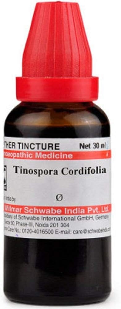 Exportmall Willmar Schwabe Homeopathy Tinospora Cordifolia Mother Tincture Q (30 ML) by Exportmall