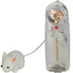 Doc Johnson Mini Mini Rabbit Vibe - White, Multispeed Controller, Powerful Motor