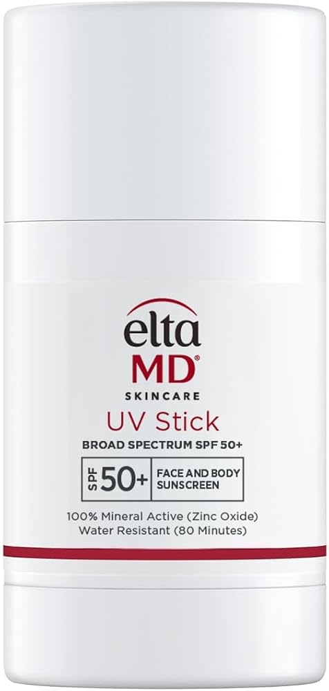 Eltamd UV Stick Sunscreen for Face and Body, Mineral SPF 50+ Face Stick Sunscreen with Zinc Oxide For Kids and Adults, Sensitive Skin - Personal Care