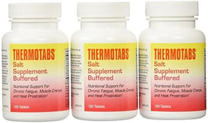 ThermoTabs Salt Supplement Buffered - 100 Count (Pack of 3)