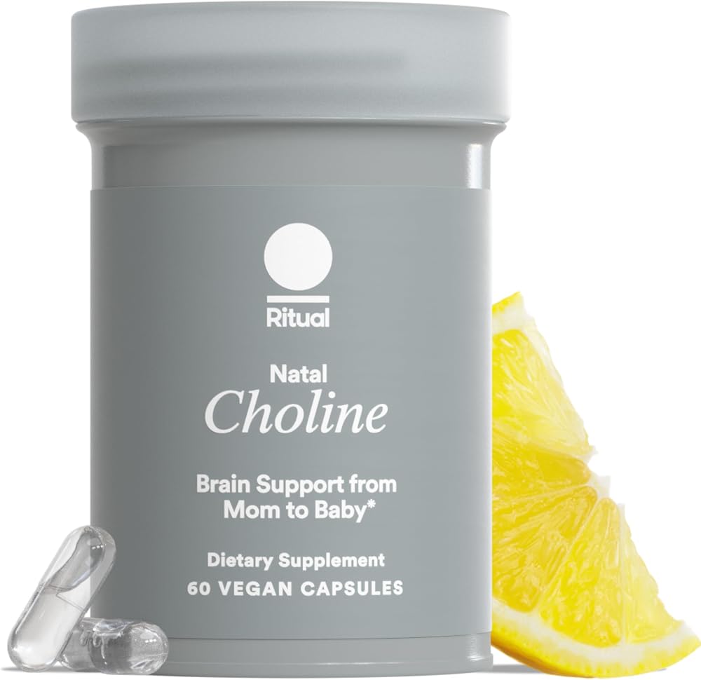 Ritual Natal Choline Supplement 550mg - 60 Capsules - 30 Servings