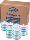 Clorox ToiletWand Disposable Toilet Cleaner Refills, Rainforest Rush Scent, 30 Count, Kills 99.9% of Germs, Touch-Free Toilet Cleaning