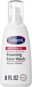 Cetaphil Redness Relieving Foaming Face Wash, Sensitive Skin, 8oz - Personal Care