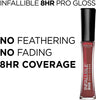 L’Oreal Paris Makeup Infallible 8 Hour Hydrating Lip Gloss, Dulce De Leche, 0.21 Fl Oz - Image 3