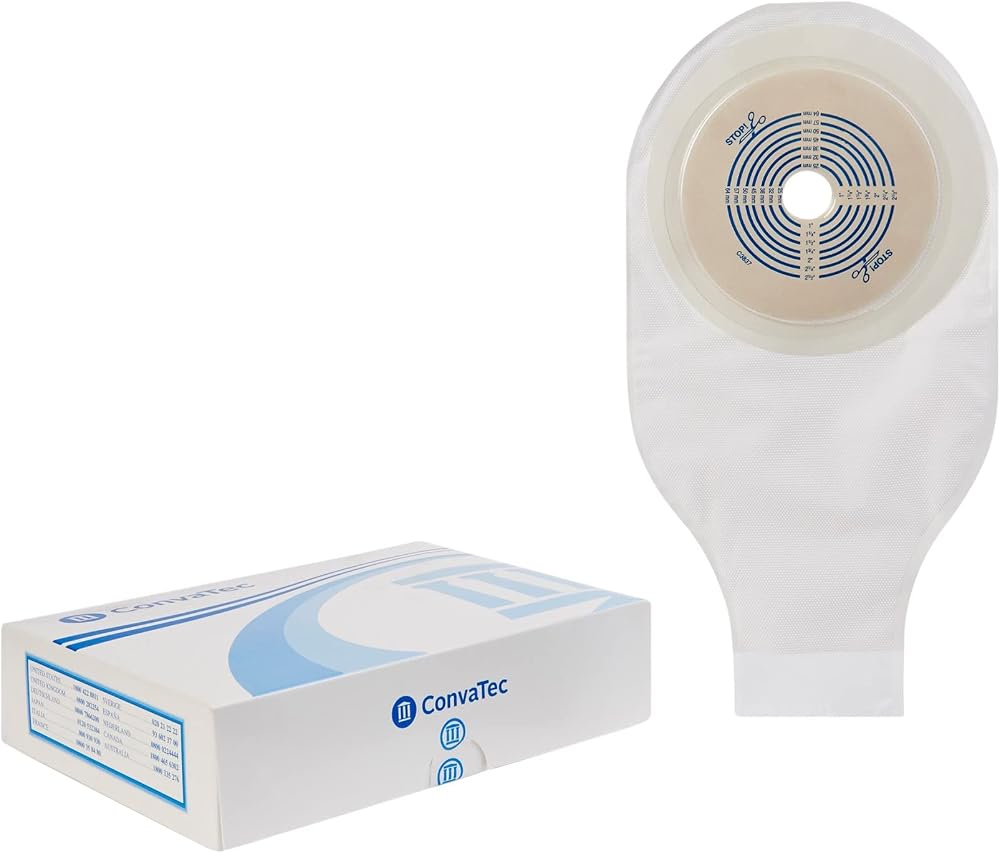 ConvaTec Pouch Ostomy Drain 1 Piece C/F - Item Number 22771-10 Each/Box -