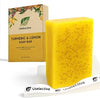 Lemon & Turmeric Glow Soap Bar for dark spots, Powered by Kojic Acid & Vitamin C - 3x Moisturizing with Shea Butter - SLS Free - Personal Care