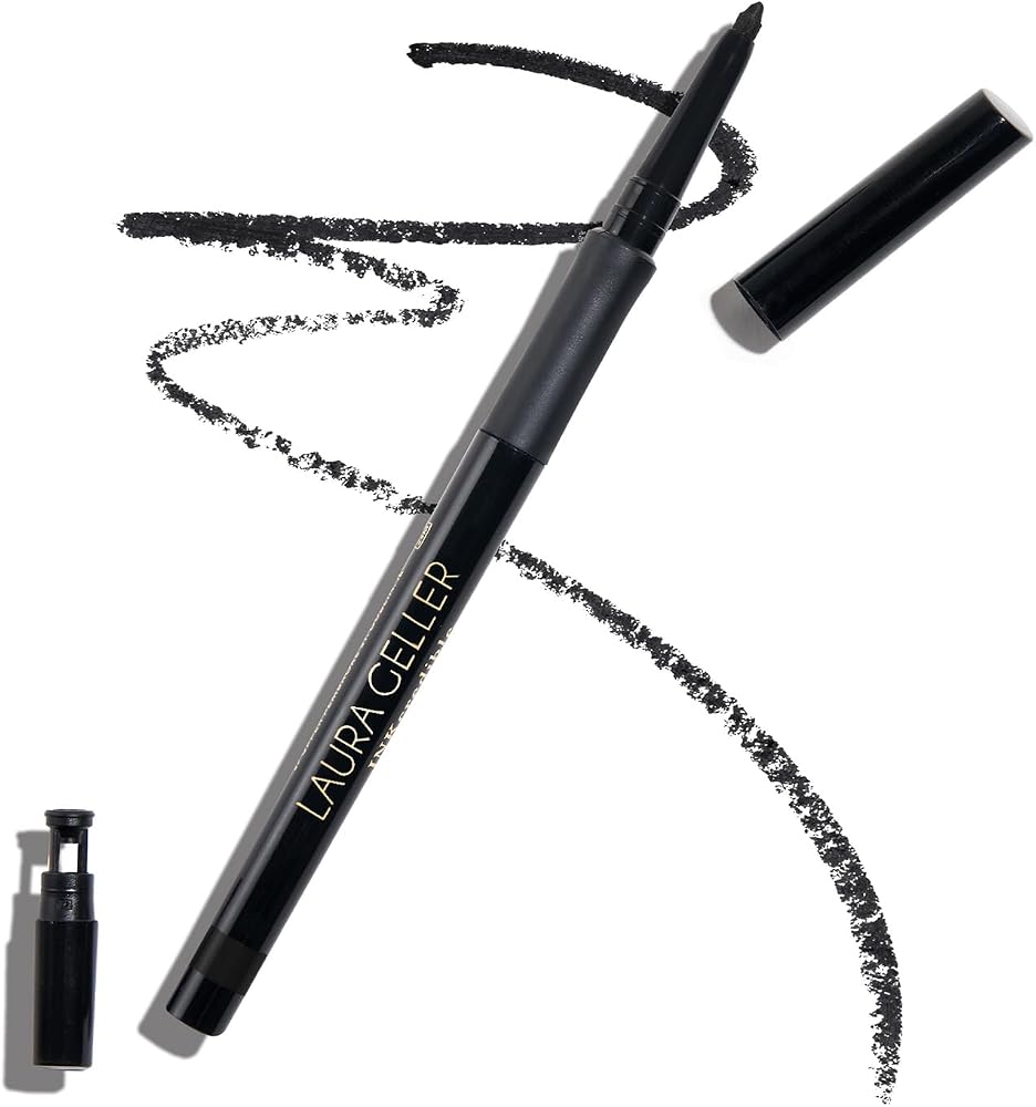 LAURA GELLER NEW YORK INKcredible Gel Eyeliner - Brown Sugar - Waterproof Smudge-proof Eyeliner Pencil - Built in Sharpener