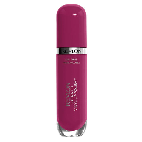 Revlon Ultra HD Vinyl Lip Polish, Liquid Lipstick, Berry Blissed, Berry Gloss - 935 Berry Bliss