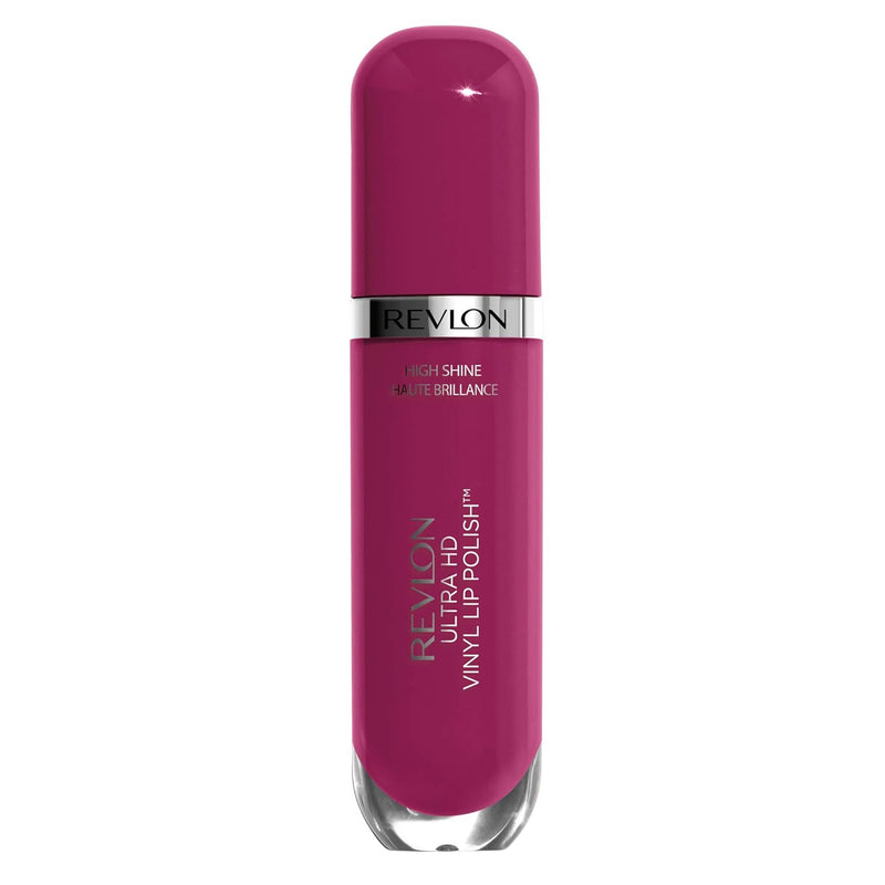 Revlon Ultra HD Vinyl Lip Polish, Liquid Lipstick, Berry Blissed, Berry Gloss - 935 Berry Bliss