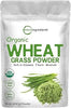 Sustainably US Grown, Organic Wheat Grass Powder (100% Whole-Leaf), 16 Ounce , Rich in Immune Vitamins, Fibers and Minerals, Support Digestion Function, Vegan Friendly