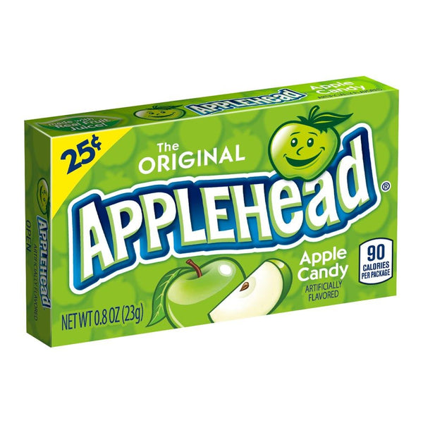 Applehead Hard Candy, 0.8 Ounce Box, Pack of 24