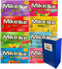 Variety Pack Mike and Ike Candy, Assorted Flavors, Includes Sour, Berry Blast, Jolly Joes, - Image 1