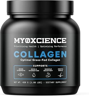 MYOXCIENCE Optimal Grass-Fed Collagen Powder | Unflavored | 30 Servings