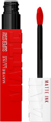 Maybelline Super Stay Matte Ink Liquid Lipstick Makeup, Long Lasting High Impact Color, Up to 16H Wear, Dancer, Brick Red, 1 Count, Packaging May Vary
