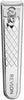 Revlon Compact Nail Clipper, Silver, 1 Count - Image 2