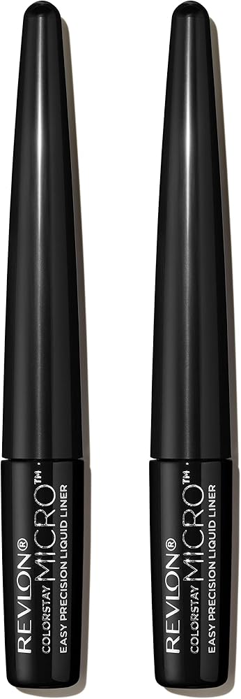 REVLON ColorStay Micro Easy Precision Liquid Liner, 301 Blackout, 2 pack