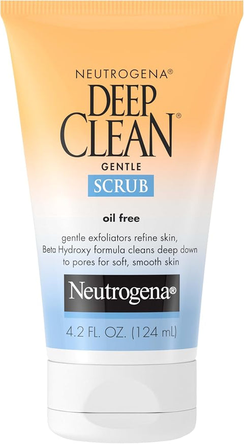 Neutrogena Deep Clean Gentle Daily Facial Scrub, 4.2 fl. Oz - Personal Care