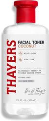Thayers Hydrating Coconut Water Witch Hazel Facial Toner with Aloe Vera Formula, Vegan, Dermatologist Tested and Recommended, 12 Oz (Packaging May Vary)
