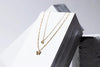 Charming Charlie 2-layered Gold Necklace With Moissanite And Butterfly Pendant- Women's La - Image 2