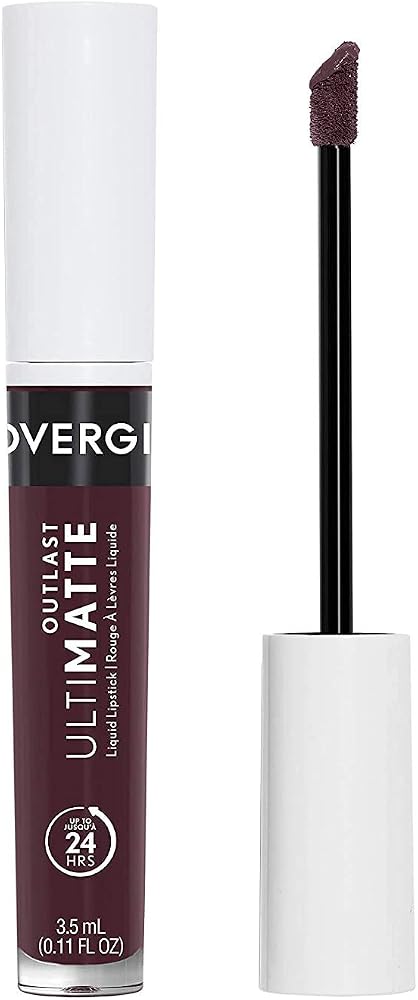 COVERGIRL Outlast Ultimatte One Step Liquid Lip Color, Cabernet With Bae, Cabernet with Bae, 0.12 Fl Ounce