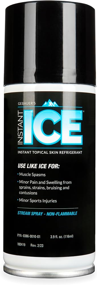 Gebauer's Instant Ice: Topical Skin Refrigerant and Cold Spray