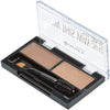 Rimmel Brow This Way Sculpting Kit, Medium Brown, Powder 0.04 Ounce, Wax 0.03 Ounce - Image 3