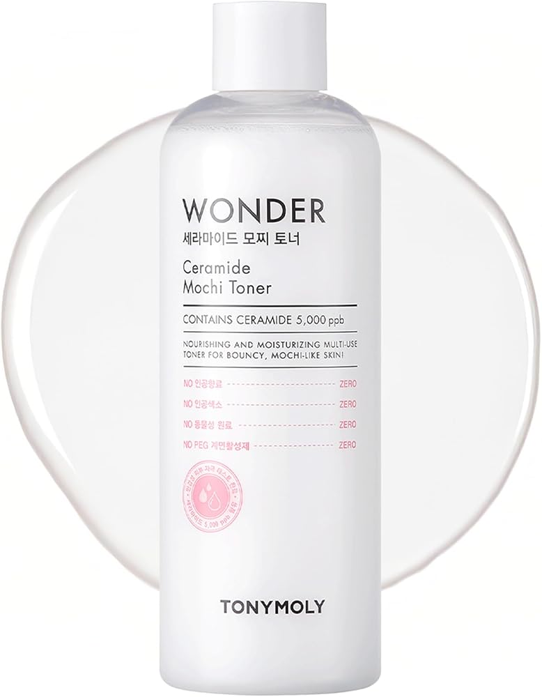 Tonymoly Wonder Ceramide Mochi Milky Toner for Face, Hydrating Korean Toner - Personal Care
