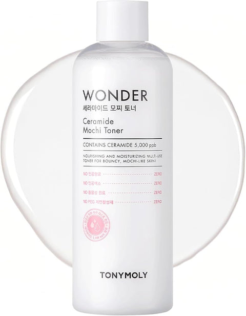 Tonymoly Wonder Ceramide Mochi Milky Toner for Face, Hydrating Korean Toner - Personal Care