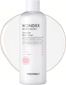 Tonymoly Wonder Ceramide Mochi Milky Toner for Face, Hydrating Korean Toner - Personal Care