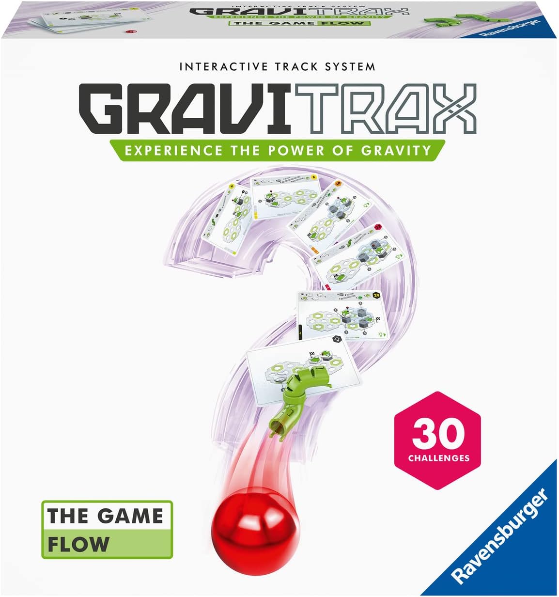 Ravensburger GraviTrax The Game - Flow - Marble Challenge Logic Brain Games and STEM Toys for Kids Age 8 Years Up