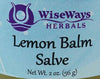 WiseWays Herbals: Salves for Natural Skin Care, Lemon Balm Salve 2 oz - Image 5