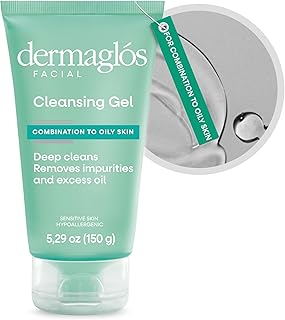 Dermaglós Facial Cleanser, For Combination to Oily Skin, Allantoin, 5.29 Oz - Personal Care