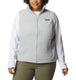 Columbia Women's Benton Springs Vest, Cirrus Grey Heather, 2X Plus