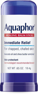 Aquaphor Healing Balm Stick, Skin Protectant, 0.65 OZ