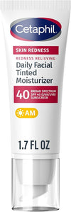 Cetaphil Redness Relieving Tinted Moisturizer, SPF 40, 1.7oz - Personal Care