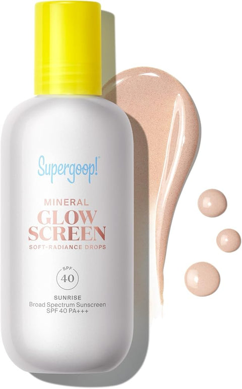 Supergoop! Mineral Glowscreen Face Sunscreen SPF 40 - Personal Care